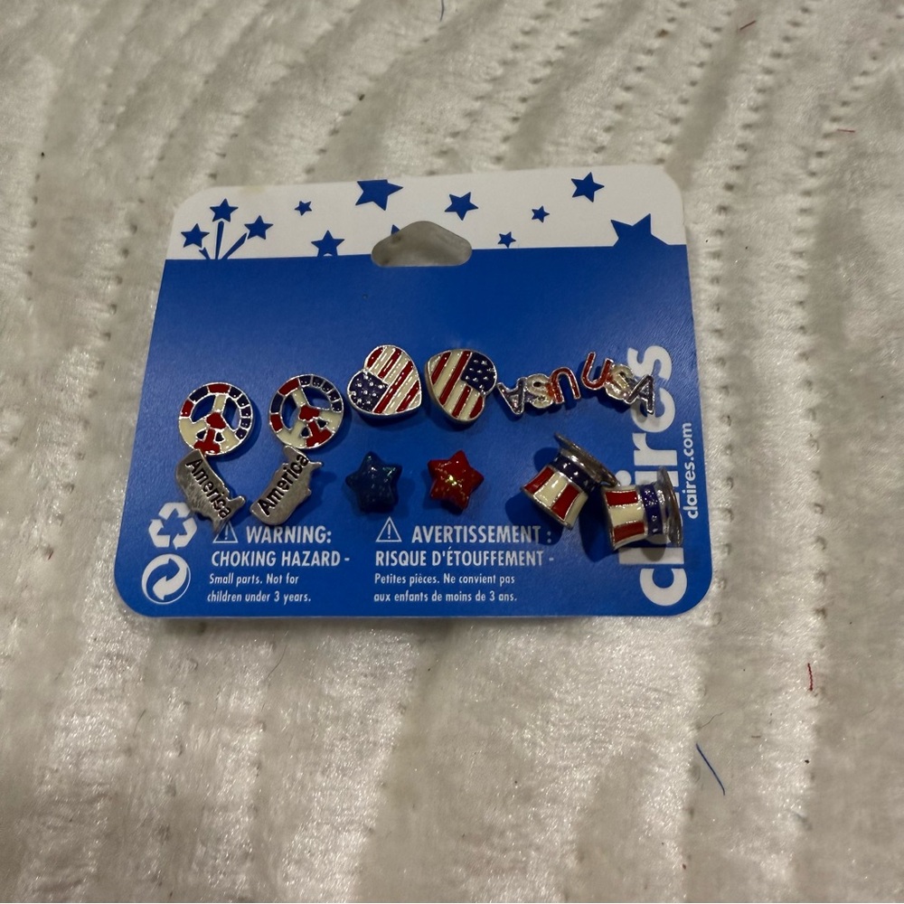 10 for $10 Claire's Red and White Jewelry Set